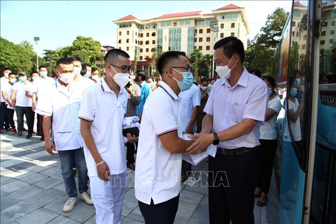 Các địa phương tiếp tục cử đoàn công tác hỗ trợ các tỉnh phía Nam phòng, chống dịch Covid-19